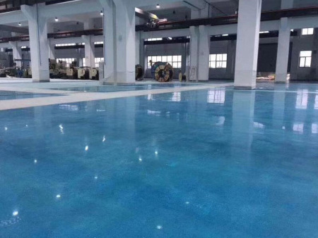 密封固化+染色地坪