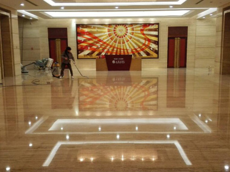 米黃洞石翻新效果