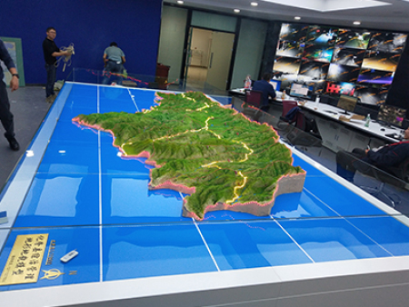 展廳沙盤模型