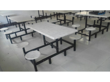 蘭州餐桌椅廠家-食堂餐桌椅結構解析,讓您更加了解食堂餐桌椅產品