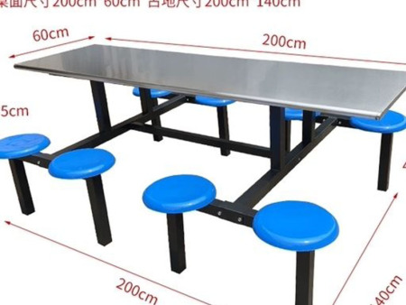 甘肅餐桌椅廠家-學校食堂餐桌椅要選擇什么樣的款式    　　