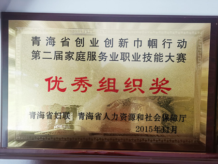 青海省創(chuàng)業(yè)創(chuàng)新巾幗行動(dòng)第二屆家庭服務(wù)業(yè)職業(yè)技能大賽