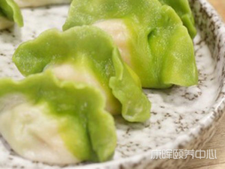 翡翠白玉饺