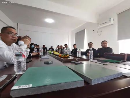 廣西民營企業(yè)家來訪達道地坪