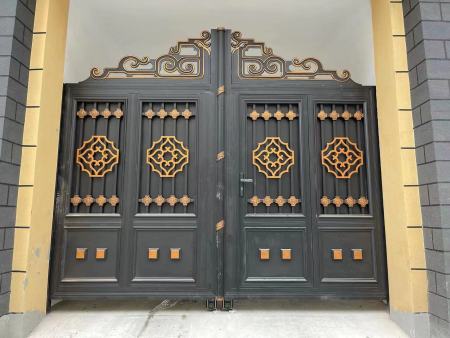 東鄉(xiāng)自治縣電動(dòng)鋁藝大門