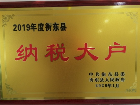2019年度纳税大户