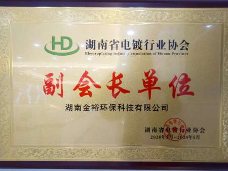 湖南省电镀行业协会副会长单位
