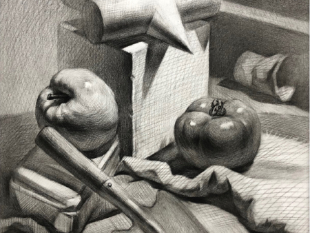 素描静物