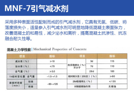 引气减水剂