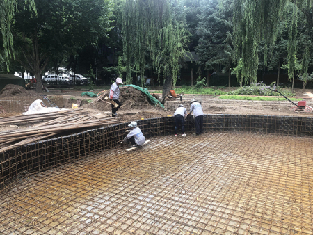 蘭州下沉式庭院