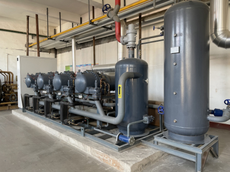 銘泰食品胡蘿卜預冷庫項目