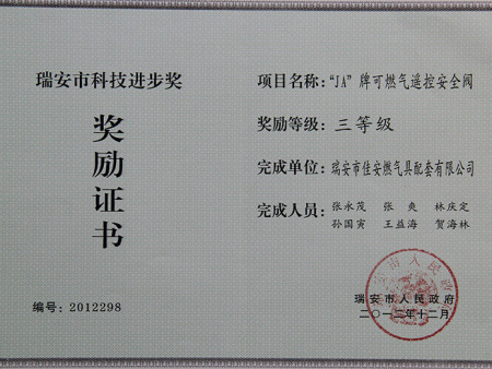 进步奖