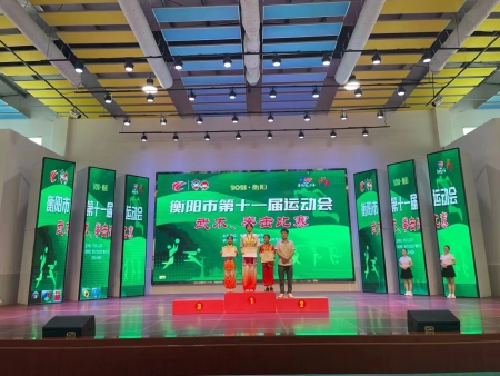 衡阳市第十一届运动会武术拳击比赛
