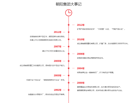朝阳集团历程