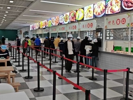 打餐现场