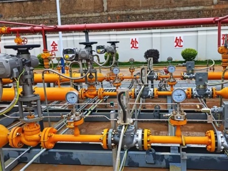 天然气首站、末站、分输站和门站调压撬