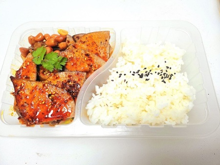 香辣猪肝 套餐
