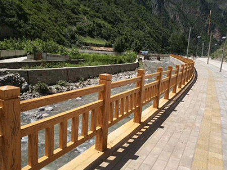 青海仿木护栏