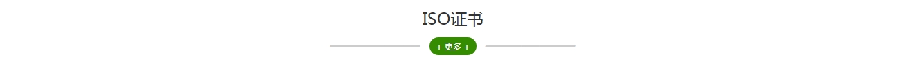 ISO证书标题