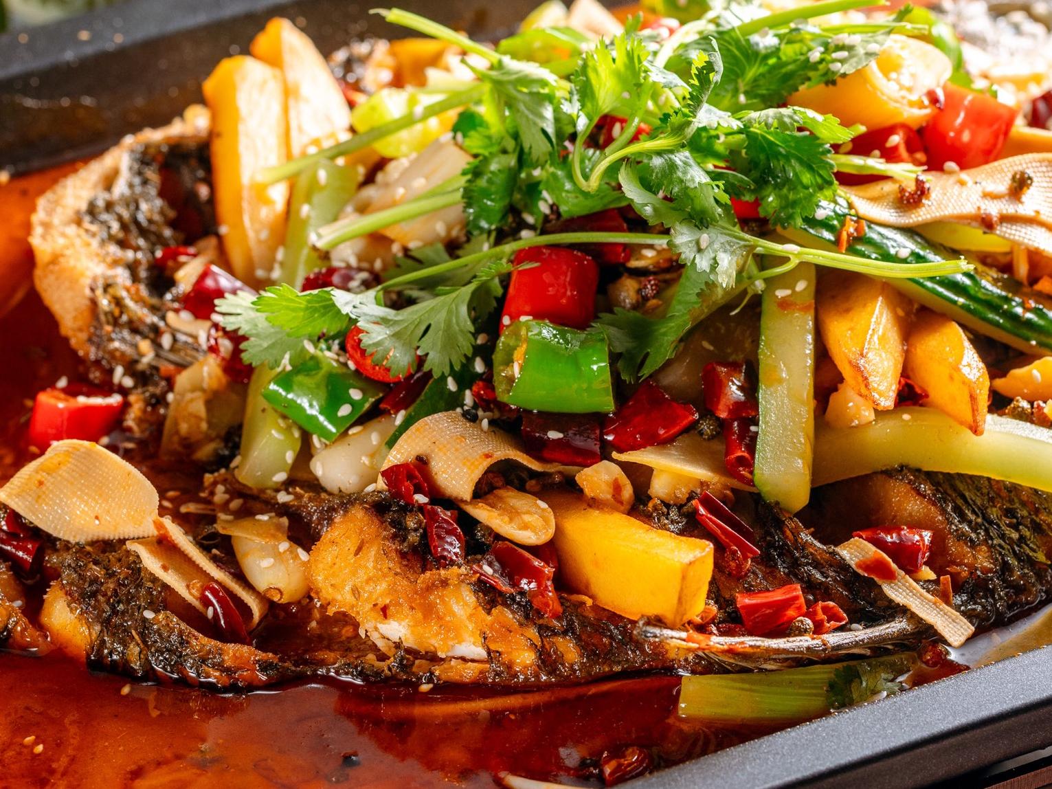 香辣烤魚(yú)操作流程