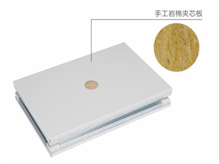 手工岩棉夹芯板