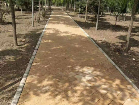 西固金城公園地面成功案例黃色3