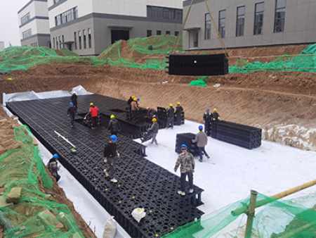 海绵城市雨水收集回收利用系统