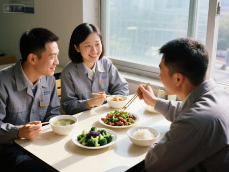 单位食堂大厅