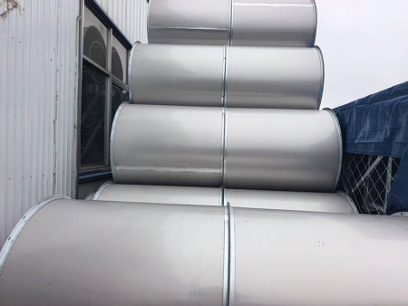 高厚度不锈钢满焊除尘方管