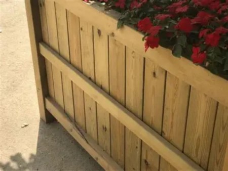 防腐木花箱定制 户外实木花箱花盆 