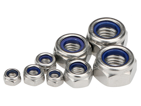 不锈钢尼龙锁紧螺母