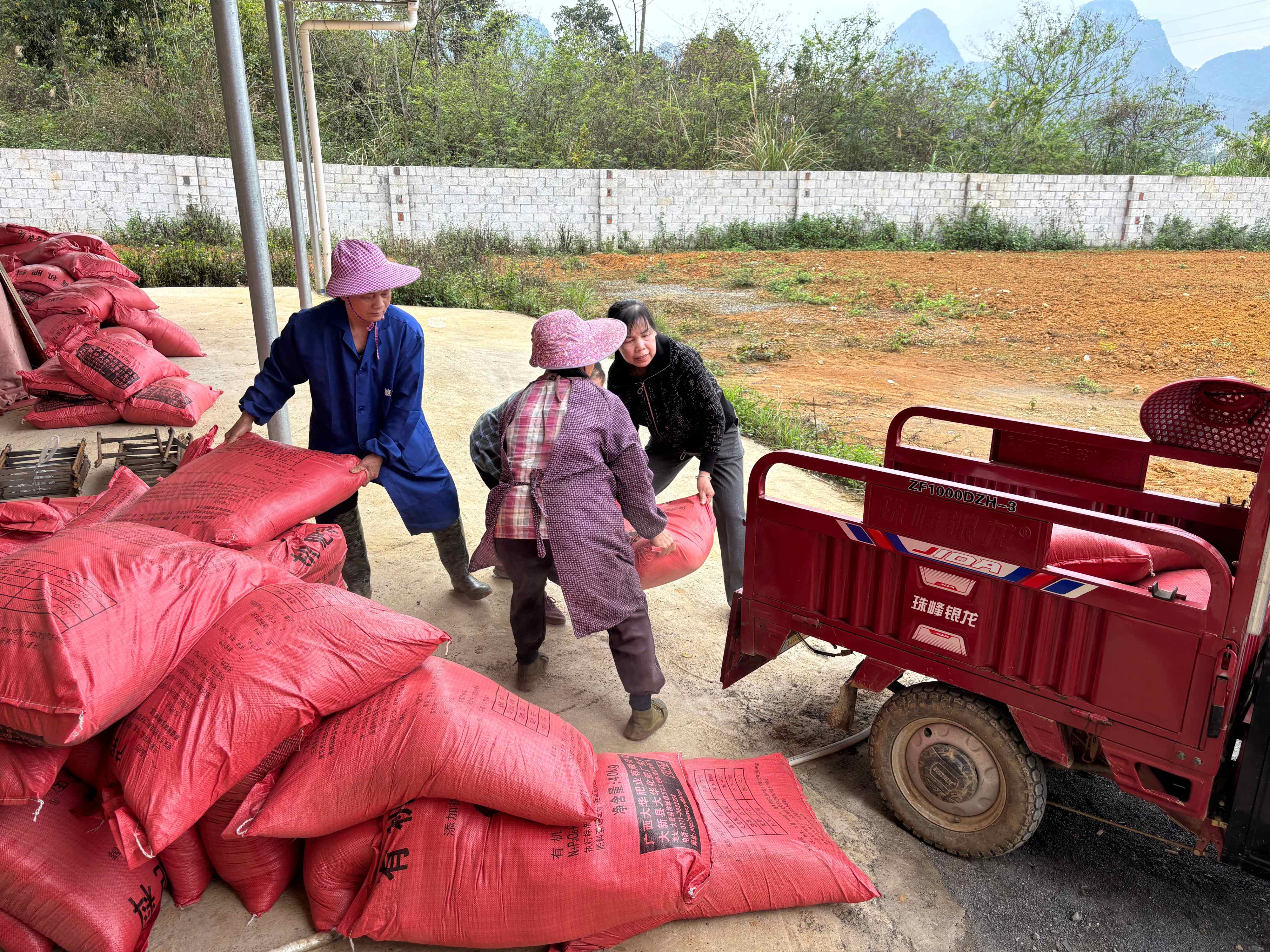 新春游园添喜气，爱心助农暖人心
