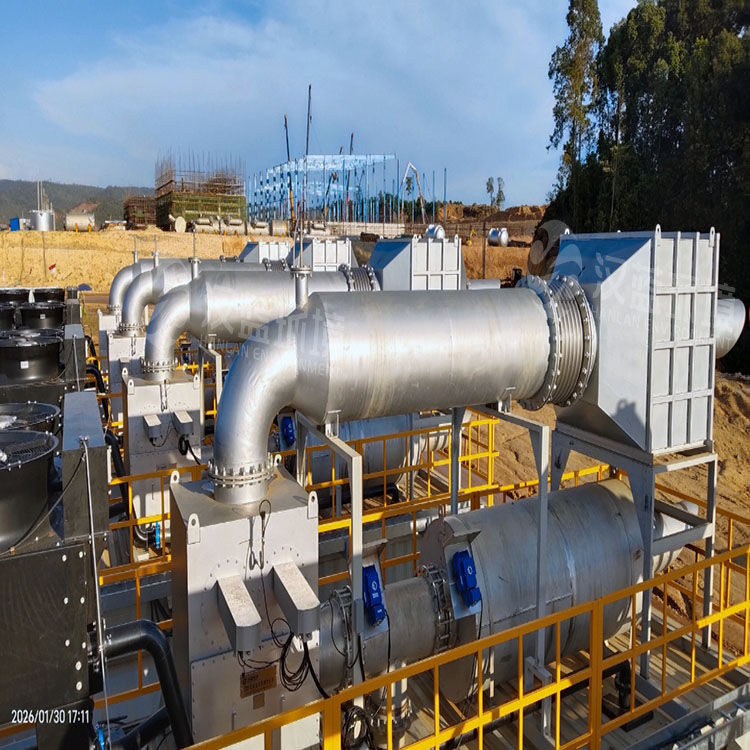 河北汉蓝尾气净化器海外达标运行 助力5套大功率柴油机组绿色出海