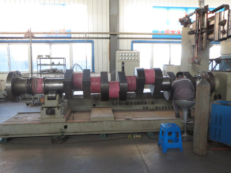 2、往复压缩机曲轴修复