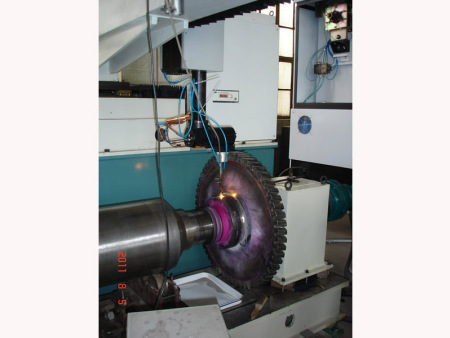 烟气轮机转子修复