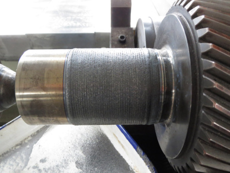 齿轮轴修复