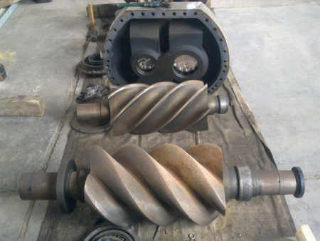 螺杆压缩机转子修复