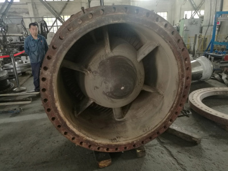 烟气轮机转子修复