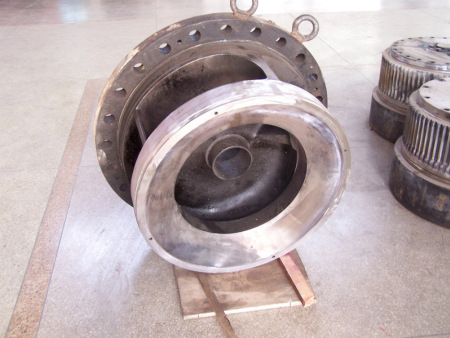 德国鲁尔泵盖修复后