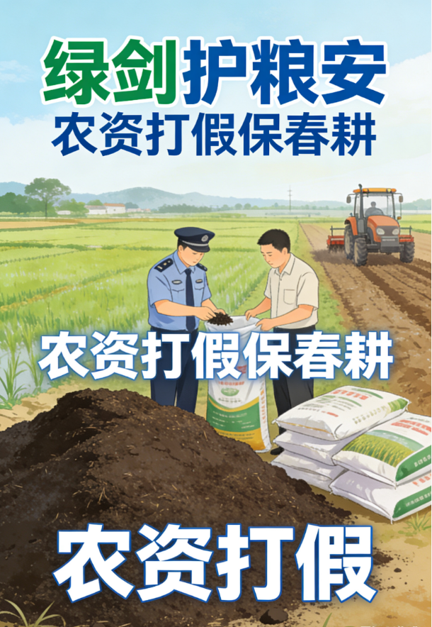农资打假保春耕，，有机肥助力绿色农业新开展