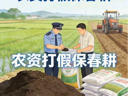 农资打假保春耕，有机肥助力绿色农业新发展