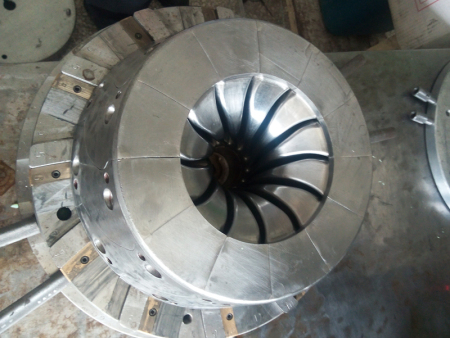 整体涡轮增压器模具