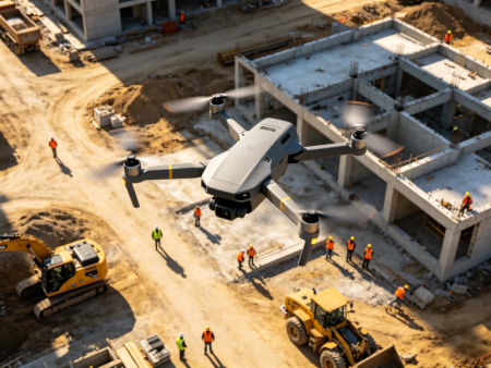 无人机进度航拍