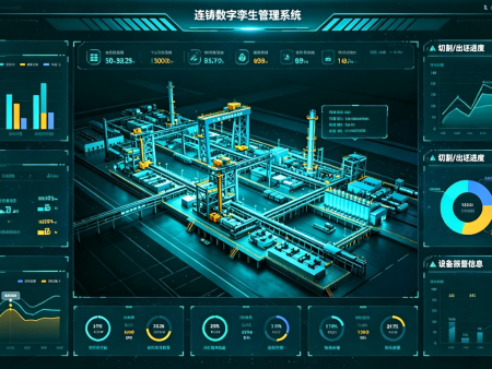 连铸数字孪生系统