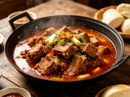 铁锅炖排骨