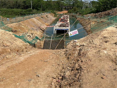 海南省琼西北供水工程施工标第一标段西干渠新建工程